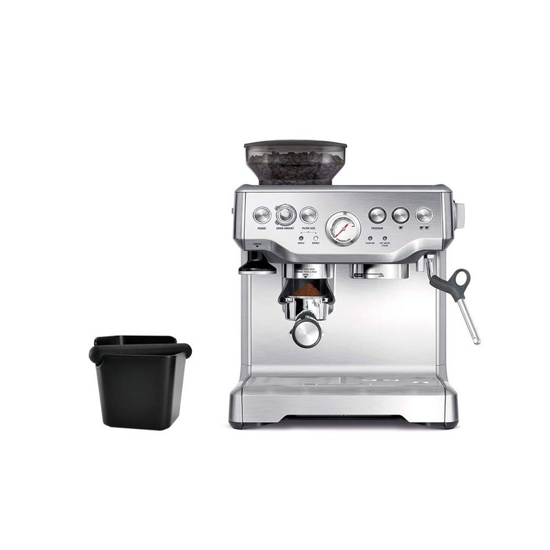 HOMEE Espresso Knock Box 4.8 Inch Shock-Absorbent Durable Barista Style Knock Box With Removable Knock Bar and Non-Slip Base (Square) - Image 5